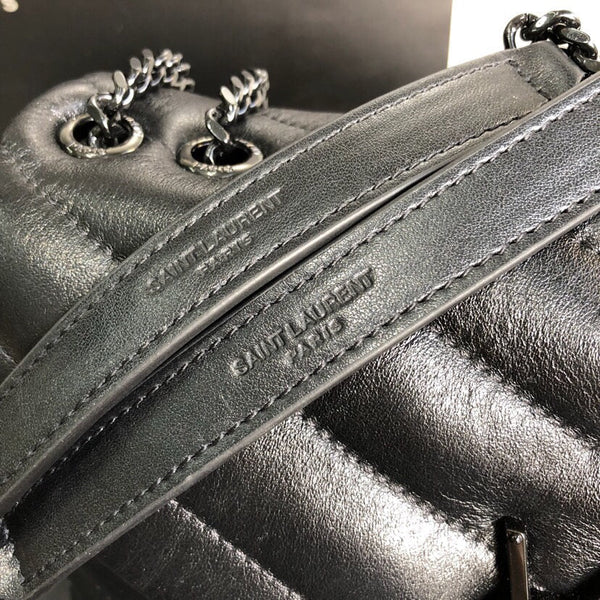 YSL LOULOU SMALL QUILTED LEATHER BAG