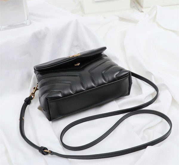 YSL LOULOU TOY BAG IN “Y” QUILTED LEATHER