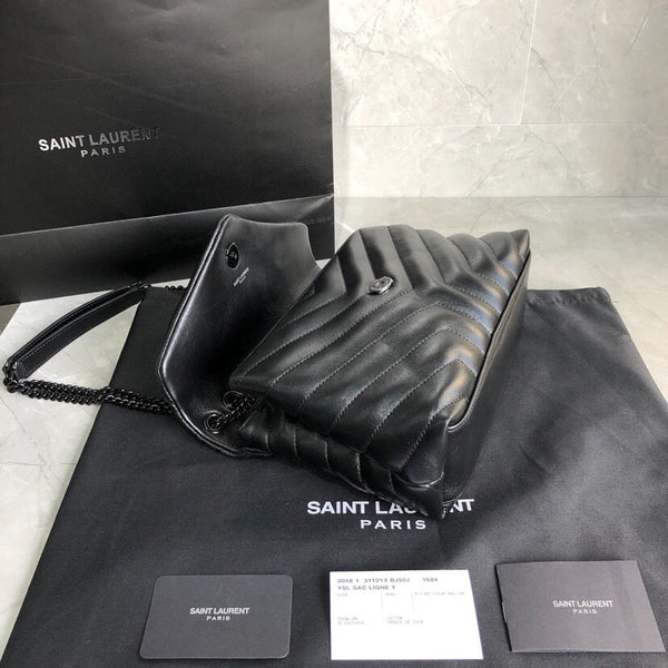 YSL LOULOU SMALL QUILTED LEATHER BAG