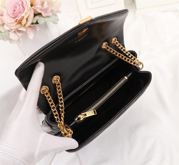 YSL LOULOU SMALL BAG IN QUILTED LEATHER "Y"