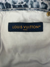 Louis Vuitton Purple &amp; Blue Monogram Carpenter Jeans