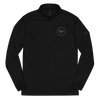 adidas x Genuine Authentic Brand Embroidered Logo Quarter Zip Pullover