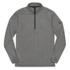adidas x Genuine Authentic Brand Embroidered Logo Quarter Zip Pullover