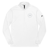 adidas x Genuine Authentic Brand Embroidered Logo Quarter Zip Pullover