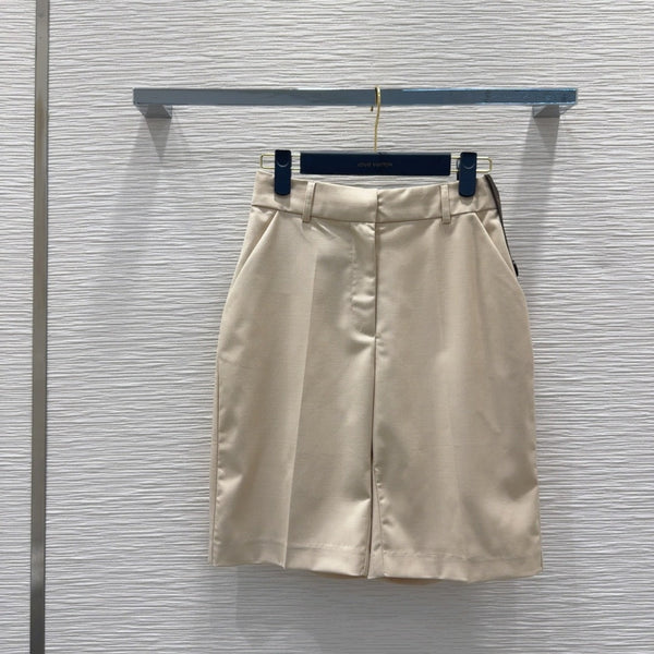 LV 25 Simple Elegant Vest Set Black Beige Poliester Wool