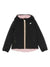 Giubbino per bambina K-Way Kids blu con cappuccio classico
