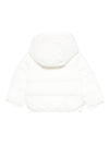 Giubbino per neonati K-Way Kids bianco con design trapuntato