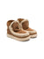 Stivali con cuciture a contrasto per bambina Mou Kids marrone con punta tonda
