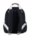 Zaino per bambina Chloé Kids blu con spalline con logo ricamato