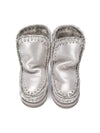 Stivaletti Eskimo per bambina Mou Kids argento con suola piatta