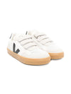 Sneakers per bambino VEJA Kids bianche con applicazione logo
