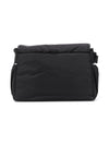 Borsa fasciatoio per neonati Emporio Armani Kids nera con logo