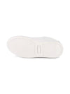 Sneakers per bambino BOSS Kids bianche con dettaglio con placca con logo