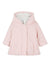 Giubbino per neonata Chloé Kids rosa con chiusura frontale nascosta