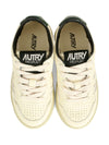 Sneakers per bambini Autry Kids bianco in pelle traforata Medalist