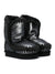 Stivaletti Eskimo per bambina Mou Kids nero con design senza lacci