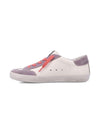 Sneakers per bambina Golden Goose Kids Superstar bianco con dettaglio stella glitter