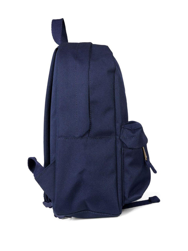 Zaino per bambino Polo Ralph Lauren Kids blu con orsetto ricamato