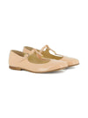 Ballerine per bambina Chloé Kids rosa con cinturino a T
