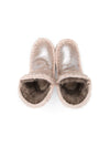 Stivali per bambina Mou Kids rosa con effetto metallizzato