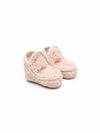 Stivali per neonata Mou Kids rosa con punta tonda