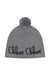 Berretto per bambina Chloé Kids grigio con ricamo con logo