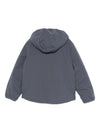 Giubbino per bambino K-Way Kids blu con toppa con logo