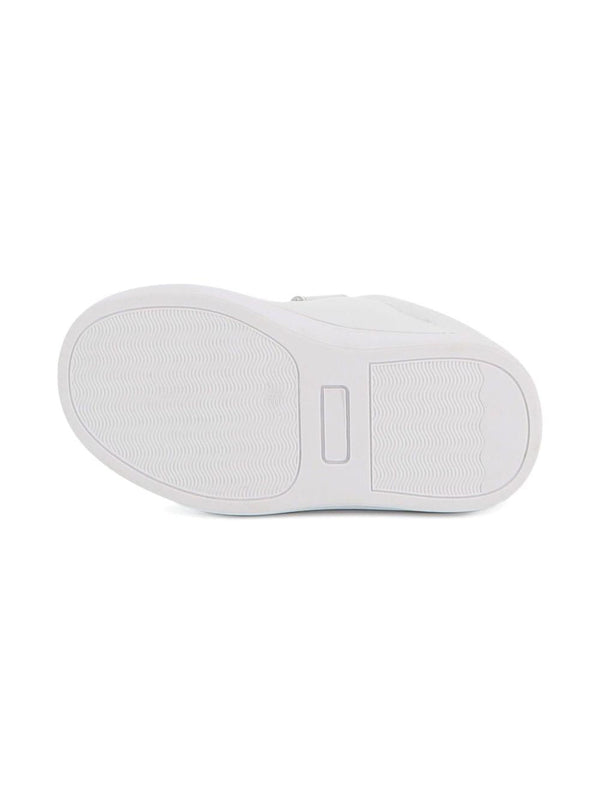 Sneakers per bambino BOSS Kids bianche con applicazione con logo