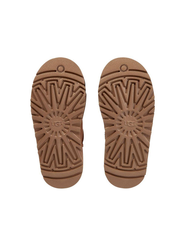 Stivali per bambina UGG Kids Classic Mini Platform marrone cammello