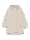 Giubbino per bambino K-Way Kids beige con design imbottito