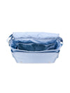 Borsa fasciatoio per neonato Emporio Armani Kids azzurro con applicazione logo