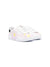 Sneakers a fiori per bambina Monnalisa bianche con design a inserti