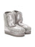 Stivaletti Eskimo per bambina Mou Kids argento con suola piatta