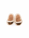 Stivali Eskimo per neonati Mou Kids marroni con fodera in pelle