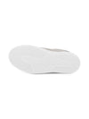 Sneakers per bambina Givenchy Kids beige con scritta con logo