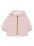 Giubbino per neonata K-Way Kids rosa con design reversibile