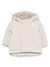 Giacca E.Jack Soft Touch Marmotta per neonato K-Way Kids beige con applicazione con logo sul petto