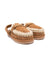 Ciabatte per bambina Mou Kids beige con logo color oro