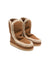 Stivali con cuciture a contrasto per bambina Mou Kids marrone con punta tonda