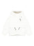 Giubbino per bambino K-Way Kids bianco con design trapuntato