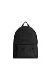 Zaino per bambino Dolce & Gabbana Kids nero con logo goffrato