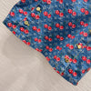 LV 25 Cherry Denim SkirtBlue Cotton