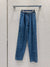 LV 25 Both Muscular Soft Denim Pants Blue Cotton