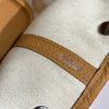 Hermes Garden Party 30cm Milk Tea Silver Buckle Calfskin 255793