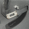 Hermes Birkin Slate Gray Silver Buckle Calfskin 255632