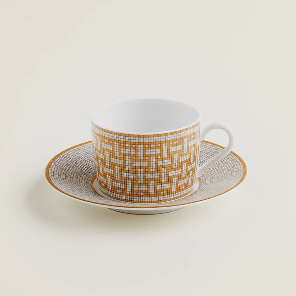 Hermes Mosaique Au 24 Tazza da tè e stoviglie