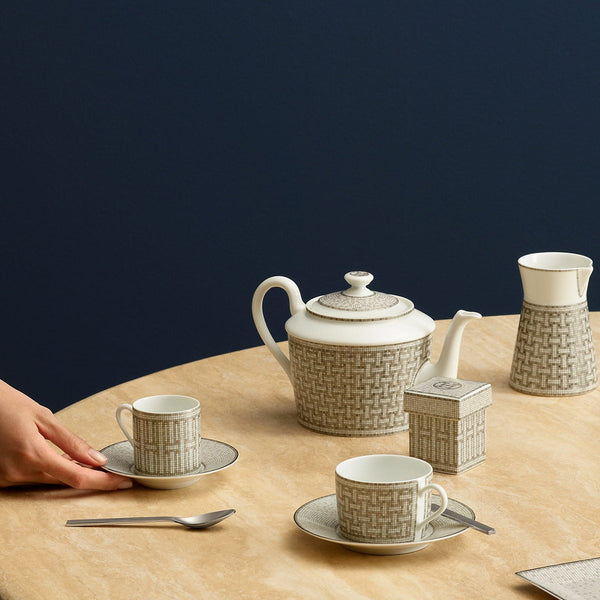 Hermes Mosaique Au 24 Tazza da tè e stoviglie