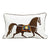 Copricuscini con cavallo ricamato