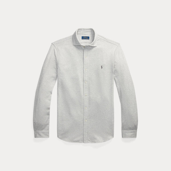 HOUNDSTOOTH JERSEY SHIRT 