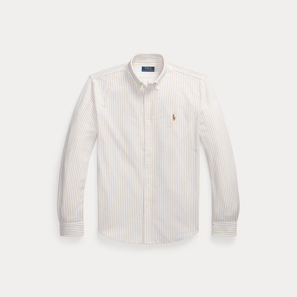 HERRINGBONE KNIT OXFORD SHIRT 